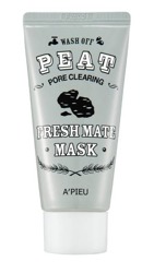A'pieu Fresh Mate Mask PEAT Oczyszczająca maska do twarzy wash-off 50ml
