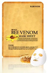 BARONESS Bee Venom Mask Sheet maseczka do twarzy z jadem pszczelim