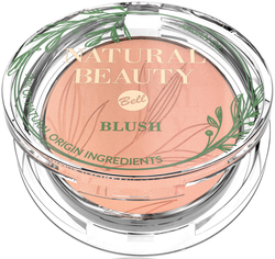 Bell Natural Beauty Blush róż do policzków z olejem arganowym 01 Pure Mauve 5g