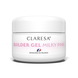 CLARESA Builder Gel UV/LED Żel budujący Milky Pink 25g