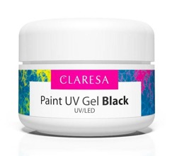 CLARESA Paint Gel UV/LED Żel do zdobień Black 5ml