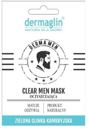 DERMAGLIN Men Mask Clear Oczyszczająca maseczka do twarzy dla mężczyzn 20g