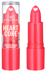 Essence Heart Core Fruity Lip Balm balsam do ust  02 Sweet Strawberry 3g