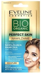 Eveline Cosmetics BIO Organic Perfect Skin Nawilżanie maseczka do twarzy z bioaloesem 8ml