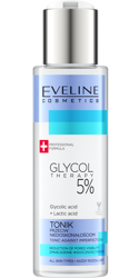 Eveline Cosmetics GLYCOL THERAPY 5% tonik przeciw niedoskonałościom 110ml