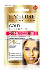 Eveline Cosmetics GOLD Lift Expert Luksusowa maseczka przeciwzmarszczkowa 3w1 7ml