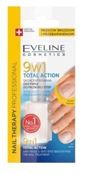 Eveline Cosmetics Nail Therapy 9w1 Total Action Odżywka do paznokci stóp 12ml