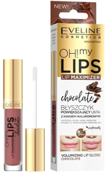 Eveline Cosmetics OH! My Lips Maximizer czekoladowy błyszczyk powiększający usta 4,5ml