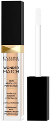 Eveline Cosmetics Wonder Match Concealer korektor w płynie 10 LIGHT VANILLA 7ml