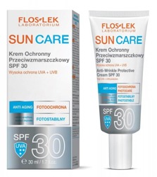 FlosLek SUNCare Anti-Wrinkle Cream Ochronny krem przeciwzmarszczkowy SPF30 30ml