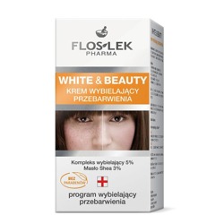 Floslek White&Beauty Krem wybielający przebarwienia