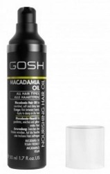 GOSH Macadamia Oil Olejek do włosów 50ml