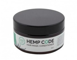 Good Mood Hemp Code hair mask-conditioner Odbudowujący balsam-maska do włosów z olejem konopnym 200ml