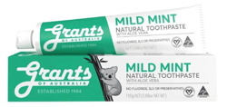 Grants of Australia Mild Mint Łagodząca naturalna pasta do zębów 110g