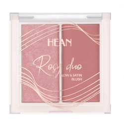 Hean Rosy Duo Glow&Satin Blush róż do policzków RD1 Pretty 