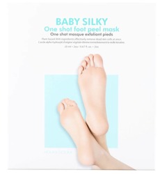 Holika Holika Baby Silky Foot One Shot Peeling Skarpety peelingujace do stóp, 2 x 25 ml