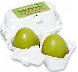 Holika Holika Egg Soap Green Tea - Mydełko do mycia twarzy