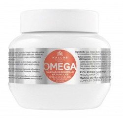 KALLOS OMEGA Regenerująca maska do włosów z kwasami omega i witaminami 275ml