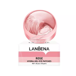 LANBENA Hydra-Gel eye patches Rose Hydrożelowe płatki pod oczy 60szt.