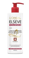 Loreal Elseve Low Shampoo Total Repair 5 3w1 Krem myjący do włosów 400ml
