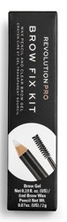 Makeup Revolution PRO Brow Fix Kit Wax Pencil&Clear Brow Gel Zestaw do stylizacji brwi