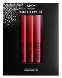 NYX Professional Makeup Zestaw 3 pomadek Plush Gel Lipstick 03