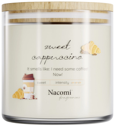 Nacomi świeca sojowa Sweet cappuccino 450g