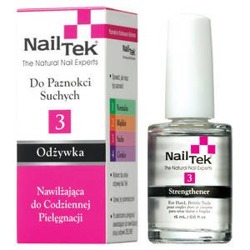 Nail Tek Protection Plus III - Nawilżająca odżywka  do suchych i kruchych paznokci