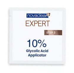Novaclear EXPERT Chusteczka peelingująca z 10% kwasem glikolowym 1szt