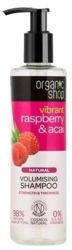 Organic shop Zwiększający objętość szampon do włosów Rasberry&Acai 280ml