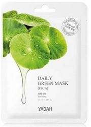 YADAH Daily Green Mask Cica Łagodząca maseczka z wąkrotką azjatycką 25ml