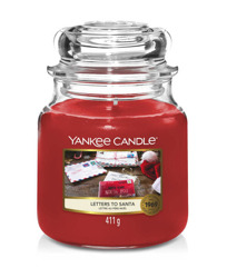 Yankee Candle Świeca zapachowa Słoik średni Letters To Santa 411g