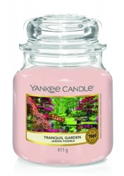 Yankee Candle Świeca zapachowa Słoik średni Tranquil Garden 411g