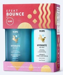 Yope EFEKT BOUNCE HYDRATE Zestaw prezentowy szampon + odżywka