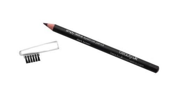 Beauty UK Simply Define Eyebrow Pencil - Kredka do brwi Dark Brown	-ciemny brąz, 1,2 g