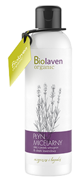 Biolaven Organic Płyn Micelarny Winogron Lawenda, 200 ml