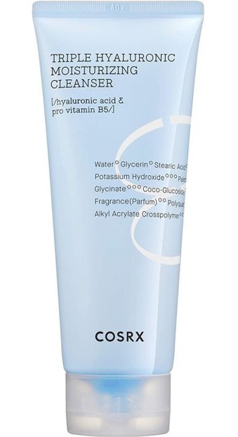 COSRX Triple Hyaluronic Moisturizing Cleanser Oczyszczająca pianka do mycia twarzy 150ml