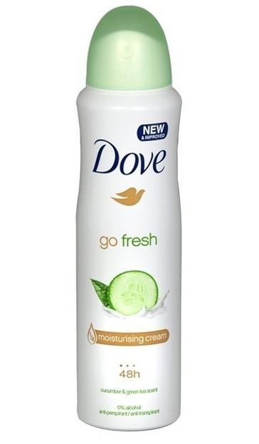 Dove Go Fresh Dezodorant Ogórek i zielona herbata 150ml