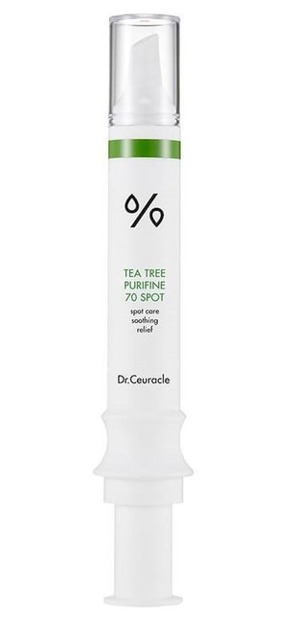 Dr.Ceuracle Tea tree Purifine 70 Spot Preparat punktowy na zmiany trądzikowe 12ml