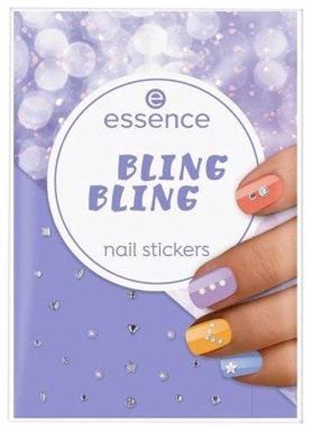 Essence Nail Stickers BLING BLING Naklejki do paznokci  28szt