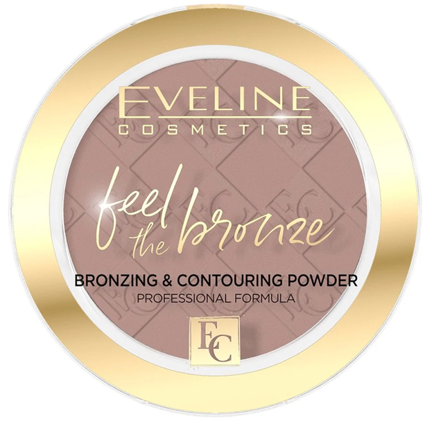 Eveline Cosmetics Feel The Bronze puder brązujący i konturujący 01 Milky Way
