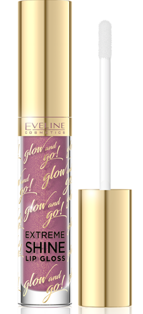 Eveline Cosmetics Glow&Go Lip Gloss Błyszczyk do ust 02 CANDY PINK