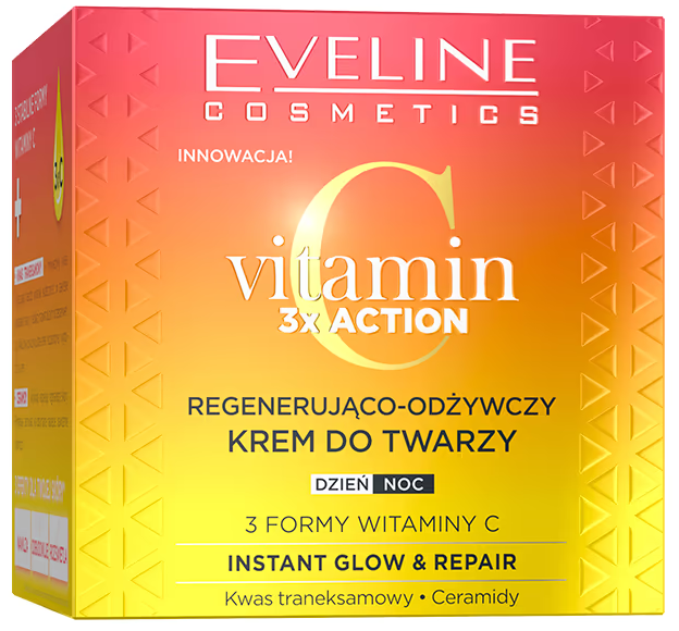 Eveline Cosmetics Vitamin C 3x Action Regenerująco-odżywczy krem do twarzy 50ml