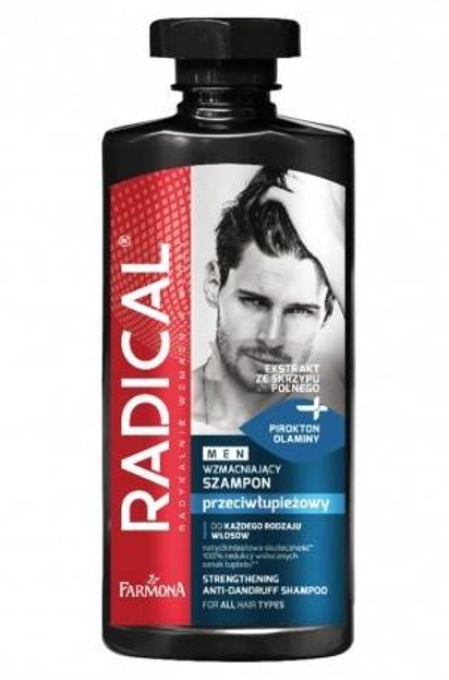 Farmona Radical MEN Przeciwłupieżowy szampon wzmacniający 400ml