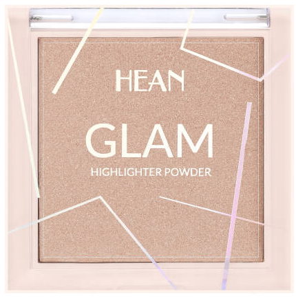 Hean Glam Highlighter Powder wielofunkcyjny rozświetlacz do twarzy i ciała 206 Light 7,5g