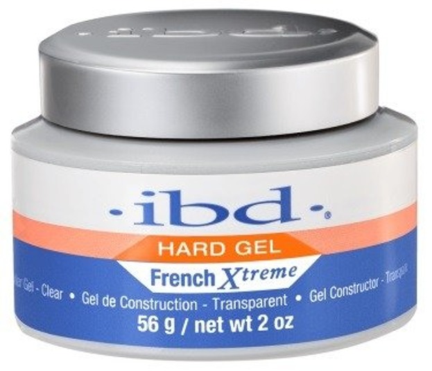 Ibd Hard Gel Builder French Xtreme Clear - Żel budujący Clear 56g