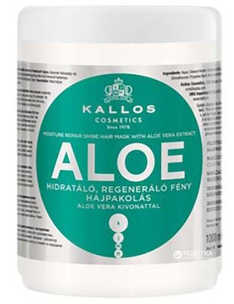Kallos Aloe Vera Mask - Aloesowa maska do włosów 1000 ml
