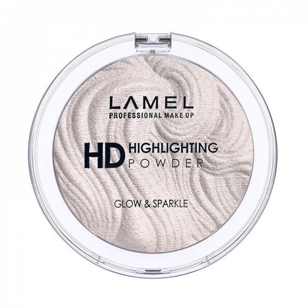 LAMEL HD Glow&Sparkle Rozświetlacz do twarzy 401 12g