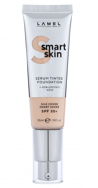 LAMEL Smart Skin Serum Tinted Foundation nawilżający podkład do twarzy z filtrem SPF30 403