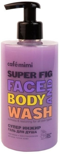 Le Cafe Mimi SUPER FIG Żel do mycia twarzy i ciała 450ml
